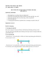 Đề cương ôn tập Giữa kì 2 KHTN 8 năm 2023–2024 trường THCS Phan Chu Trinh (Lâm Đồng)